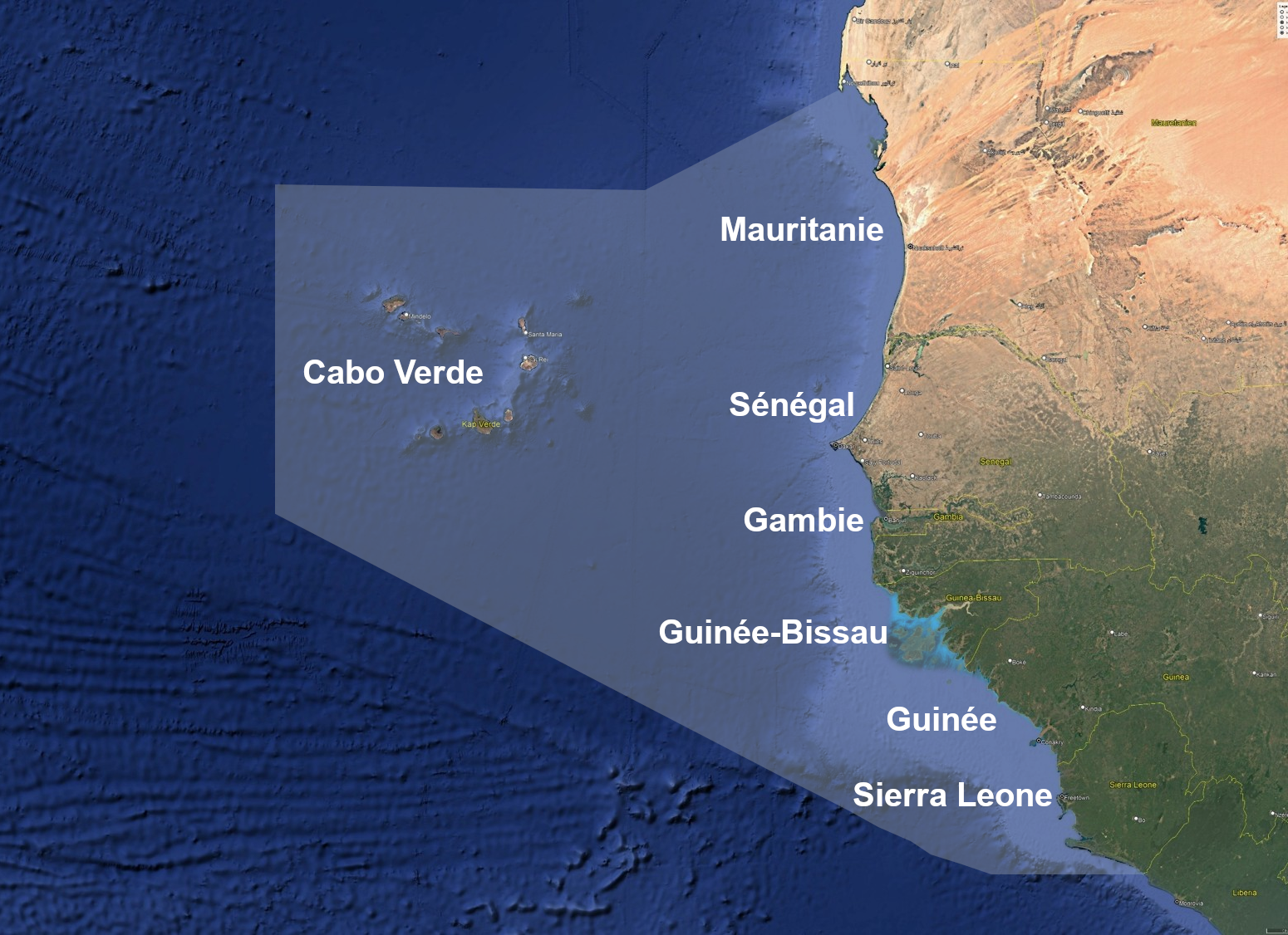 FUTURO West Africa Map